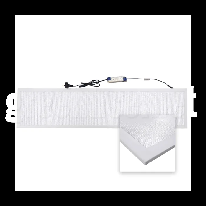 36W CCT 30x120 low-glare back-lit LED panel light