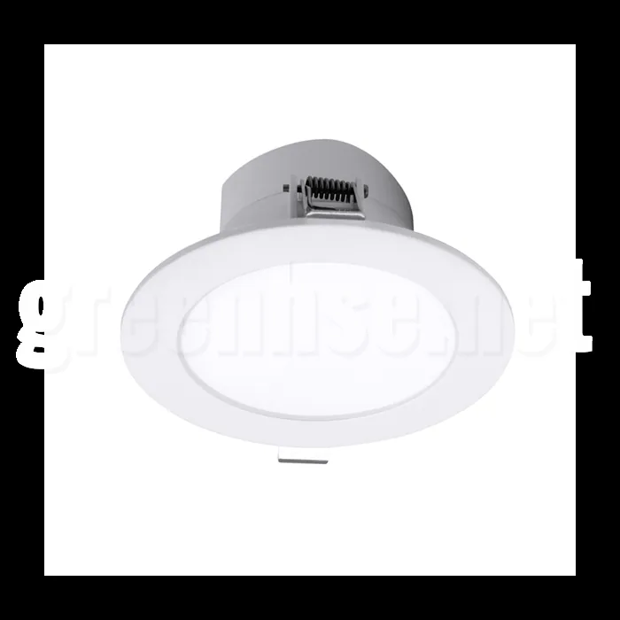10W flat LED downlight in white