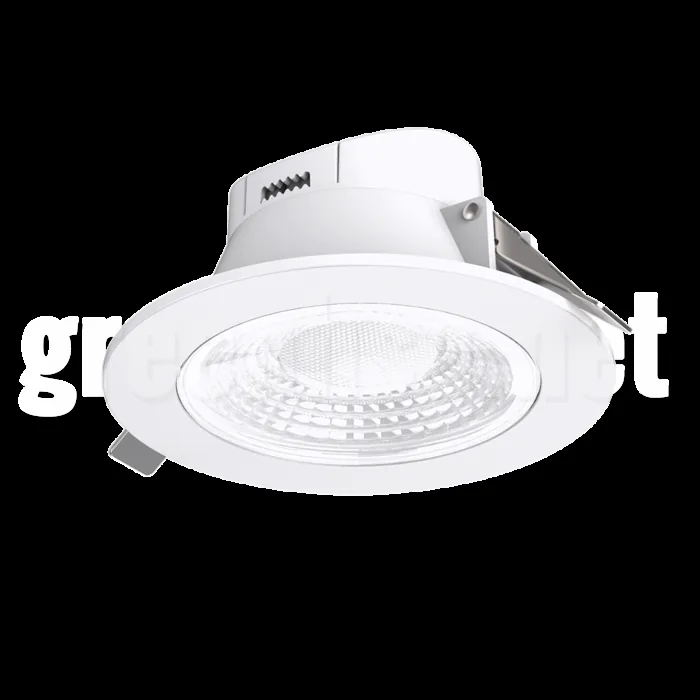 9W smart RGBW low glare downlight with crystal diffuser