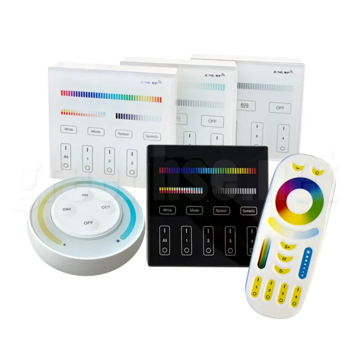 Range of LED wireless remote controllers
